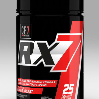 RX7 Black Series CF7 – BOOSTER PRE-WORK CF7 Sport Nutrition
